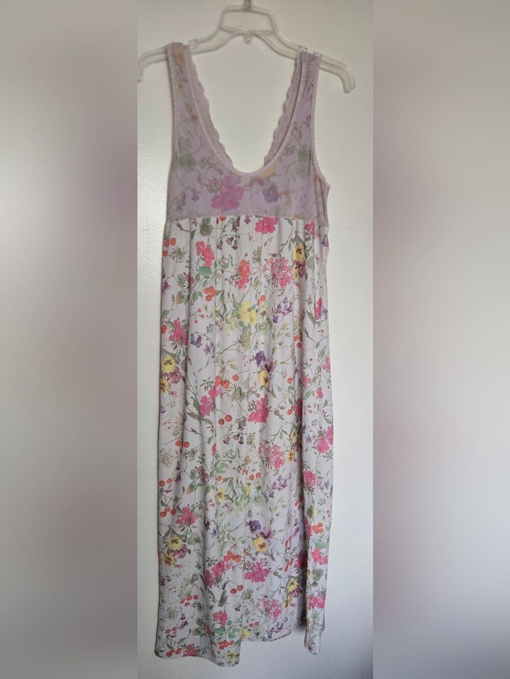 Vintage Fruit And Flowers Nightgown